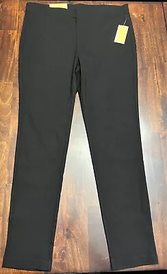 NWT ($78) Michael Kors Super Skinny Black Pull-On Pants Women’s Size XL • $24.99