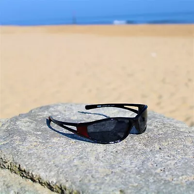 Mens Womens Unisex Black Sport Running Activity  Sunglasses Uv400 Modern Small • £15.99