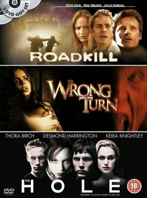 Roadkill/Wrong Turn/The Hole DVD Steve Zahn • £2.35