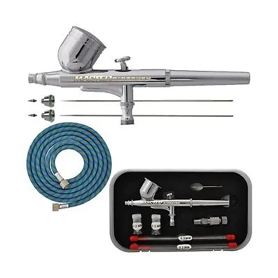 Master Performance G222 Pro Set Master Airbrush With 3 Nozzle Sets (0.2 0.3 ... • $53.99