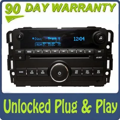 UNLOCKED Chevrolet GMC Buick Radio Stereo Receiver MP3 CD Player AUX OEM AM FM • $147.05