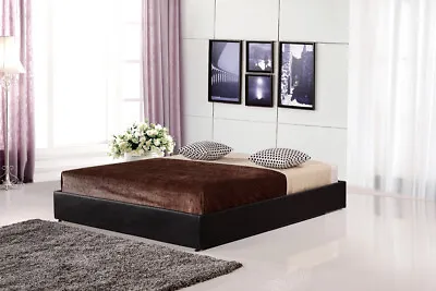 $290.95 • Buy PU Leather Double Bed Ensemble Frame