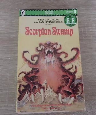 Fighting Fantasy Scorpion Swamp #8 Ian Livingstone 1st Edition 1984 • $19