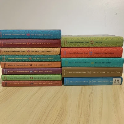 £30 • Buy A Series Of Unfortunate Events Lemony Snicket Books 1-13 Complete Hardback Set
