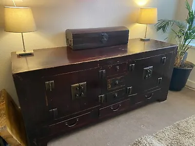 Dark Wood Chinese Cabinet • £399