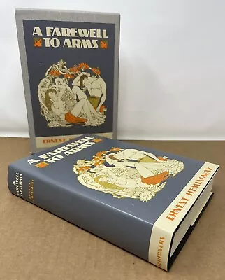 ERNEST HEMINGWAY A Farewell To Arms First Edition Library (FEL) W/Slipcase NICE! • $100