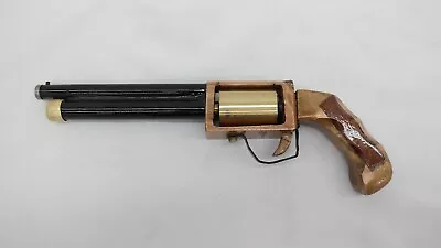 Handmade Revolver Gun Steampunk Sci-fi Custom Film Cosplay 3d Prop AE • $50.39