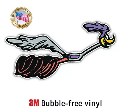 Plymouth RoadRunner Vinyl Decal RIGHT MADE IN USA WINDOW CAR LAPTOP WALL • $2.79