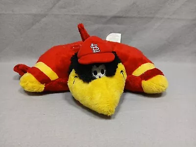 My Pillow Pets St. Louis Cardinals Fredbird MLB 2009 Seat Cushion Head Rest • $10.12