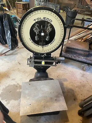 Vintage TOLEDO SCALE . Industrial. Clean . WORKS • $500