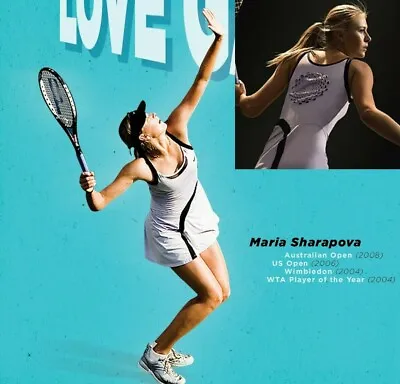 Nwt NIKE Maria Sharapova Active Tennis Dress W/ Bra M Medium • $55