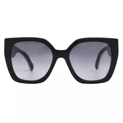 Gucci Grey Gradient Oversized Ladies Sunglasses GG1300S-004 55 GG1300S 004 55 • £238.84