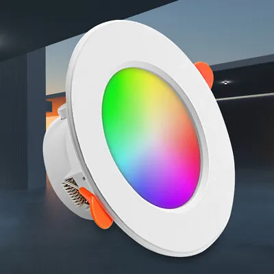 Tuya Smart Light Timed LED Colorful Spot Light Lightweight For Alexa Google Home • $14.69