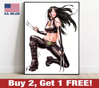 X-Men X23 Poster 18  X 24  Print Anime Manga Art Kotobukiya Yamashita Shunya • $13.48