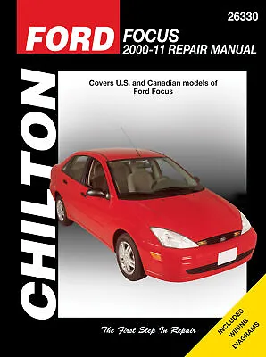 $32.95 • Buy Ford Focus (2000-11) For Except SVT & Rear Disc Brake Models Chilton Repair Manu