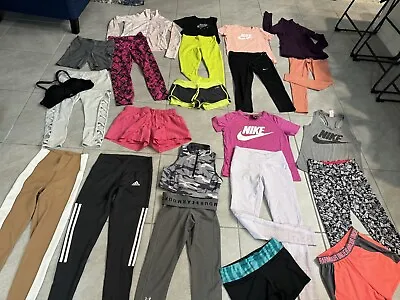 Lot/ 23 Underarmour Nike  Adidas VSS ++ Clothing Pants Tops Sweat Short SMALL • $99