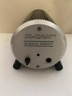 Musical Fidelity X-CAN V2 New Technology Class A Tube Headphone Amplifier + AC • $420