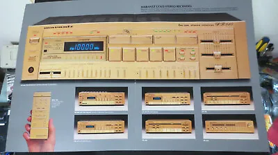 Marantz SR940 840 440 340 240 225 Rare Vintage Dealer Brochure  • $17.50