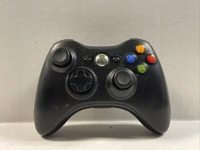 $9.90 • Buy Microsoft Xbox 360 Black Wireless Controller - Model 1460 - Parts & Repair