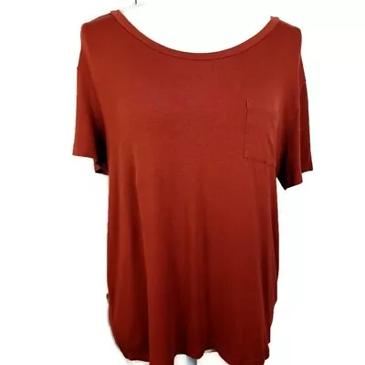 Mossimo Supply Co Classic Pocket Tee Small Brownish Orange Color -Short Sleeve • $4.76