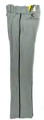 Easton Youth Baseball Pant Rival 2 Piped Grey Black Trouser Youth Large 25 - 27  • $12.94