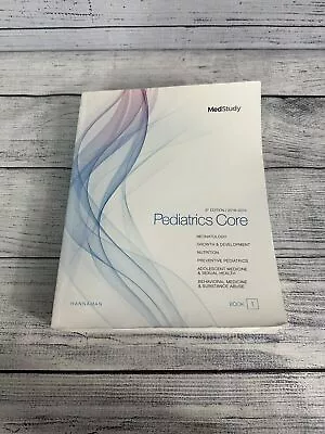 2018-2019 Medstudy Pediatrics Review Core Curriculum 8th Edition • $37.58