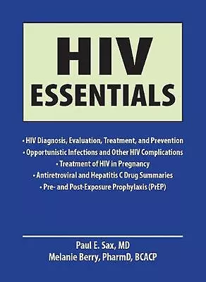 HIV Essentials By Paul E. Sax (English) Paperback Book • $35.32