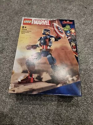 LEGO Marvel 76258 Captain America Construction Figure Playset. FREE POSTAGE • £19.75