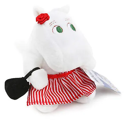 Cute Moomin Plush Toy MAMMA Ver 2 Bag Charm 4.3  Doll Hippo Character Deco Ring • $18.90