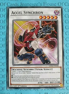 Accel Synchron LED6-EN028 Common Yu-Gi-Oh Card 1st Edition New • £0.99