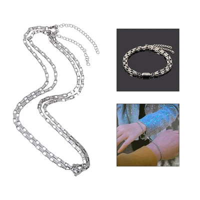 £3.55 • Buy 2pcs/pair Lovers Bracelets Stainless Steel  Couple Bracelet Type4