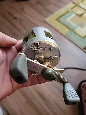 Vintage Quantum Baitcasting Reel US 600 Tour Edition US600 1993 - Used • $40