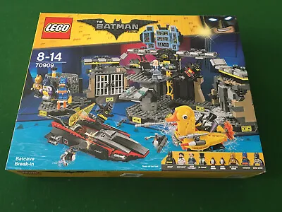 LEGO 70909 The Lego Batman Movie Batcave Break-in - Brand New And Sealed • $195
