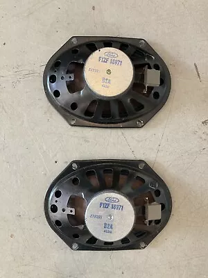 91-93 87 90 Mustang Rear Decklid 1/4 Pnl Radio Speakers Used OEM LX 5.0 Foxbody • $29.95