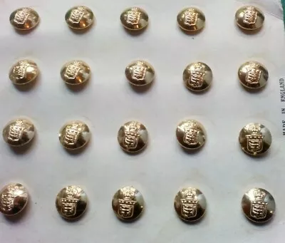 £1 • Buy ROYAL ARMY ORDNANCE CORPS 15 Mm 1/2     UNIFORM BUTTONS .    No 37