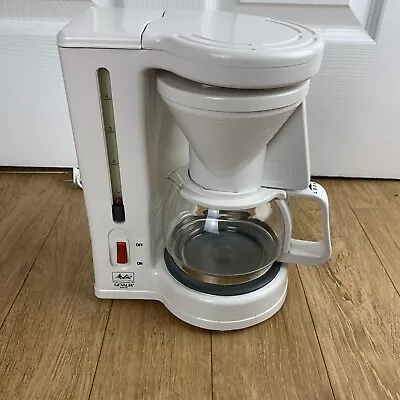 Melitta Gevalia Kaffe WHITE 4-Cup Coffee Maker - BCM-4C Tested Works • $24.87