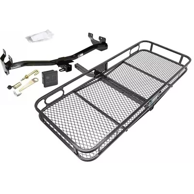 Trailer Tow Hitch For 06-10 Hummer H3 Basket Cargo Carrier Lock And Cover • $593.01