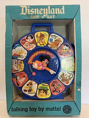 1965 Disneyland See N Say In Original Box No Sound Vintage • $69.99