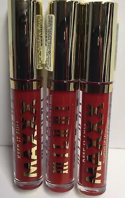 *Lot Of 3* Milani “Keep It Full Maxxx” (180 Left On Red) Plumping Lip Lacquer • $12.99
