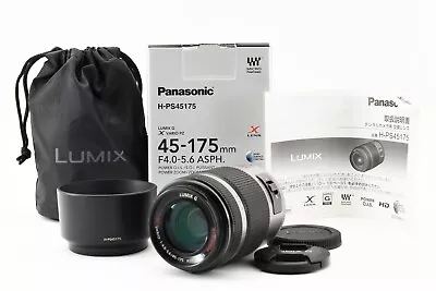 Panasonic LUMIX G X VARIO PZ 45-175mm F/4.0-5.6 ASPH. Lens W/Box [Exc+++] #509 • $289.99