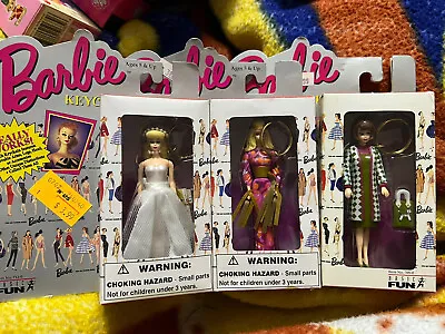 $32 • Buy Vintage Barbie Keychain Lot Of 3, New In Box, 1995, 1997