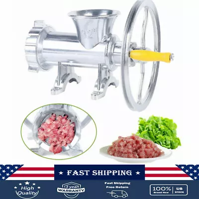 Commercial Meat Grinder Mincer Stuffer Hand Manual Sausage Filler Maker Machine! • $49