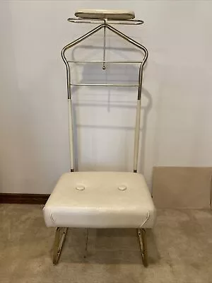 Vintage MCM Butler’s Chair Suit Valet With Seat By Pearl Wick • $72.83