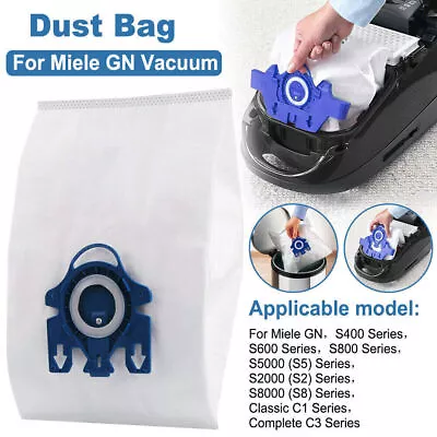 1-10X Vacuum Cleaner Bags For Miele GN AirClean 3D Efficiency Dust Bags Replace • $19.89