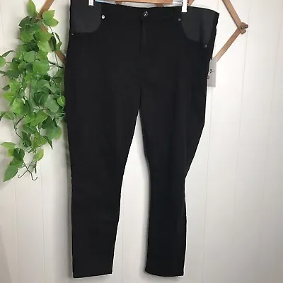 NWT 7 For All Mankind Blair Skinny Ankle Jeans Maternity Size 33 • $44.88