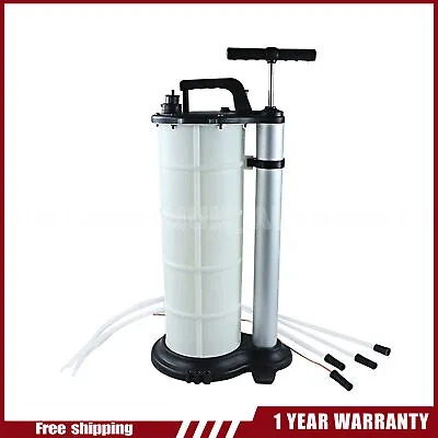 $50.75 • Buy 9 Liter Oil Changer Fluid Extractor Manual Hand Operated Vacuum Transfer Pump