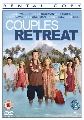 Couples Retreat DVD (2010) Vince Vaughn Billingsley (DIR) Cert 15 Amazing Value • £1.99
