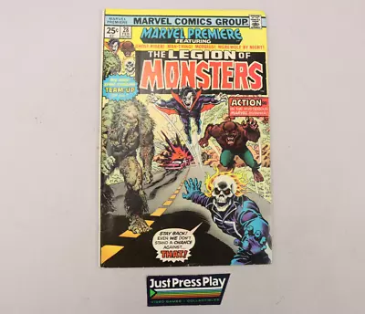 Bronze Age Marvel Premier #28 Feb 1976 Comic Book Legion Of Monsters 1st App • $99.99