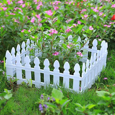 Heritage Garden Picket Fence Border Edging Gardening Lawn Fencing Path Flowers • £8.95