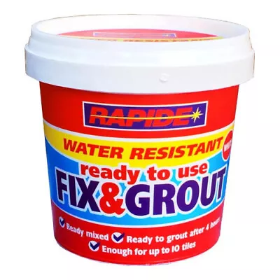 500g Fix Grout Tile Adhesive Internal Use Ideal For Showers Water Resistant New • £5.99